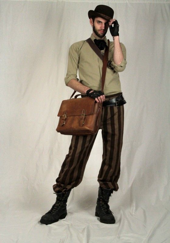 hmm. might be some ideas here for robert Steampunk Clothing Male, Punk Clothes Men, Male Steampunk Fashion, Steampunk Mens Fashion, Victorian Mens Clothing, Steampunk Movies, Men Steampunk, Male Steampunk, Steampunk Men