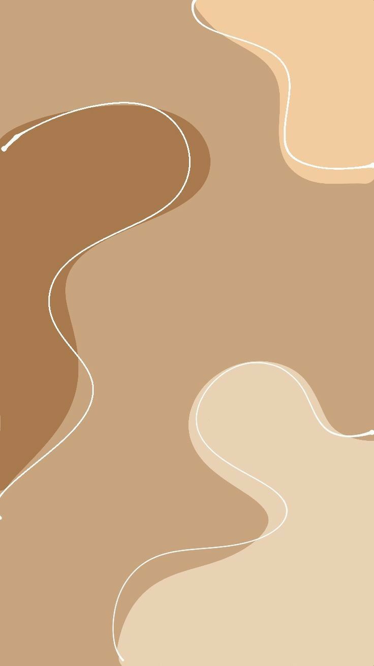 an abstract background with wavy lines in shades of brown and beige, including the shape of a curve