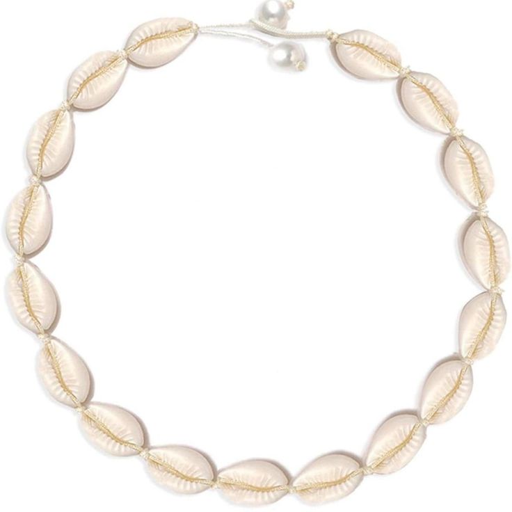 Perfect Condition, Never Worn Adjustable, Cowrie Shell, Vintage Retro Style Adjustable Round Beads Shell Necklace, Adjustable Bohemian Pearl White Jewelry, Adjustable Pearl White Bohemian Jewelry, Adjustable Cream Jewelry For Vacation, Adjustable Beige Necklace For Vacation, Adjustable Cream Shell Necklace Gift, Cream Necklace For Summer Gifts, Adjustable 16 Inch White Jewelry, Pucca Shell Necklace