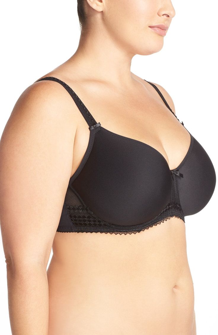 Designed to comfortably support a fuller bust, this underwire bra creates a lifted, rounded profile and disappears under clothing for a seamless finish. Style Name:Fantasie Rebecca Contour Underwire Bra (D Cup & Up). Style Number: 513473. Classic Full Coverage Padded Nursing Bra, Classic Full Coverage Nursing Bra With Medium Support, Full Coverage Stretch Bra With Moderate Back, Full Coverage Stretch Nursing Bra, Elegant Underwire Nylon Shapewear, Elegant Nylon Underwire Shapewear, Fitted Underwire Nursing Bra With Medium Support, Supportive Underwire Bra, Full Coverage Bra With Moderate Back Coverage