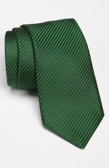 esmerald tie Emerald Style, Emerald Green Weddings, Emerald Wedding, Green Collection, Stripes Texture, Emerald Color, Green Tie, Diagonal Stripes, Dress For Success