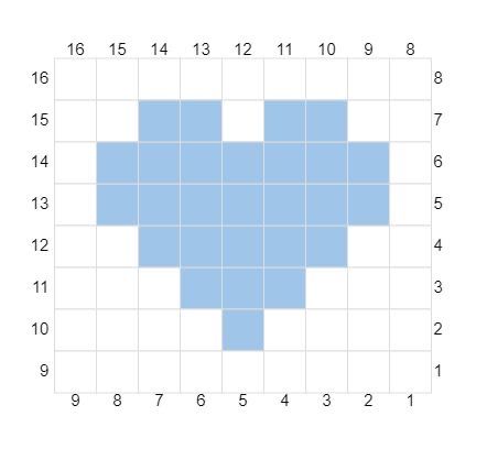 an image of a square with numbers on it