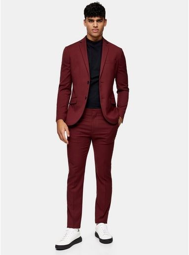 Bae Birthday, Maroon Suit, Fall Wedding Ideas, Modern Ideas, Formal Fashion, Groom Tuxedo, Burgundy Suit, Business Suits, Dress Suits For Men