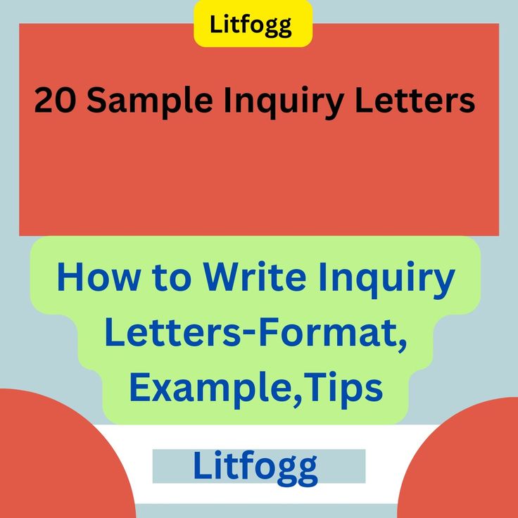 the front cover of a book titled how to write inquiry letters - format, example