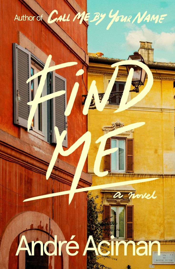 a book cover with the words find yee written in white on an orange building