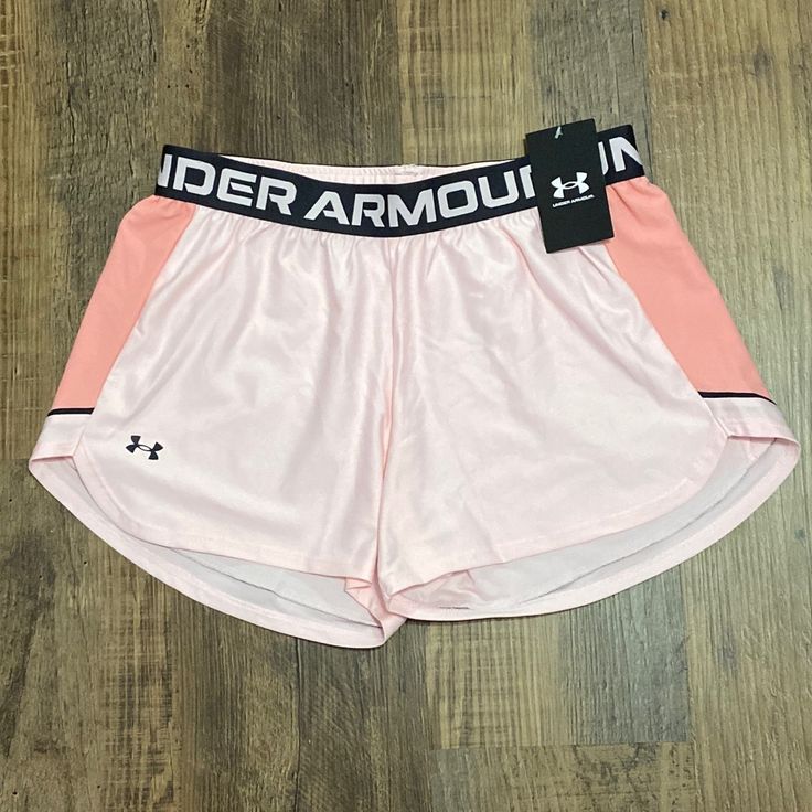 Brand New With Tags Cute Pink Under Armour Shorts (Accept Offers On Whole Closet ) Under Armor Shorts Outfit, Casual Pink Under Armour Bottoms, Under Armour Pink Athletic Shorts With Built-in Shorts, Under Armour Pink Workout Bottoms, Under Armour Pink Summer Shorts, Pink Under Armour Workout Bottoms, Pink Under Armour Summer Shorts, Under Armour Casual Pink Shorts, Under Armour Pink Shorts