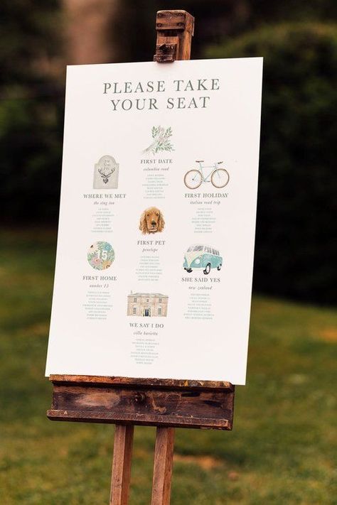 Wedding Table Themes, Wedding Guest Table, Wedding October, Relationship Timeline, Wedding Table Names, Guest Table, Wedding Table Plan, Seating Plan Wedding, Table Plan