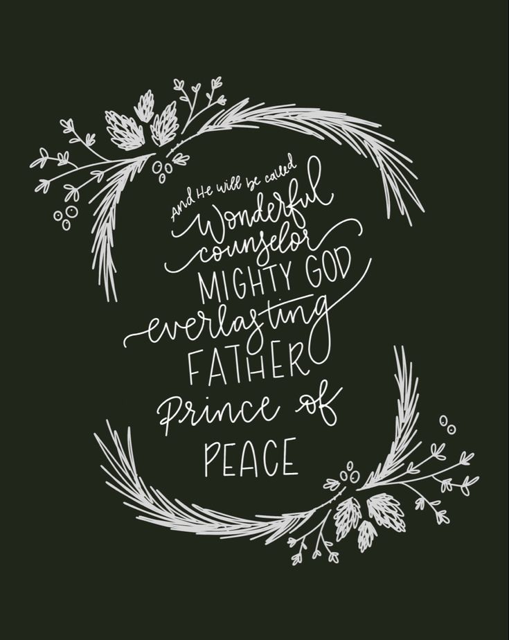 a handwritten quote on a blackboard with white writing in the shape of a wreath