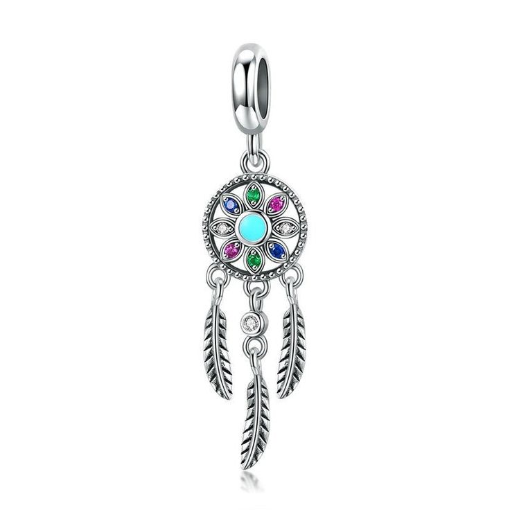 The night air is full of all kinds of dreams. The dreamcatcher can capture beautiful dreams and let the night fade away in the morning sun. This silver charm is Nickel-free, Lead-free, Cadmium-free, and Hypoallergenic. Certified High quality, skin-friendly, convenient, and comfortable to wear.Product infoMaterial: Sterling SilverMain stone: ZirconSize: 1.02 inches x 0.55Weight: 1.28Features925 Sterling SilverMade with an alloy of 92.5% silverCompletely safe and trendy silver fashion jewelryPave Bio Jewelry, Art Shopping, Bohemian Dreamcatcher, Ring Model, Shoes Girl, Fitness Bracelet, Bracelet Diy, Jewellery Accessories, Silver Art