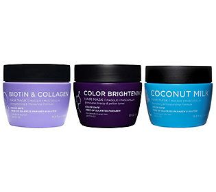 Pick up this Luseta Hair Mask Collection.  Biotin and Collagen Hair helps to restore the natural nutrients the hair needs to grow thick and strong. Coconut Milk Hair Mask gives hair that is damaged or overly dry a moisturizing nutritional treatment. Color Brightening Hair Mask is a vital step in revitalizing blonde hair; the purple hair mask deeply conditions and provides moisture to blonde and gray hair, neutralizing unwanted yellow tones and removing brassiness from your hair.  How do I use it Milk Hair Mask, Coconut Milk Hair, Blonde And Gray Hair, Coconut Milk Hair Mask, Milk Hair, Mask Collection, Hair Help, Yellow Tones, Pearl Hair