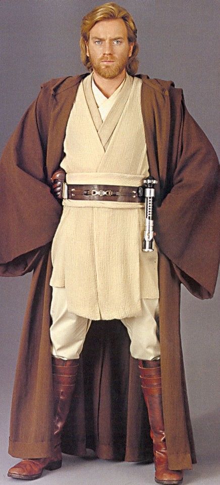 a star wars action figure is shown in full costume