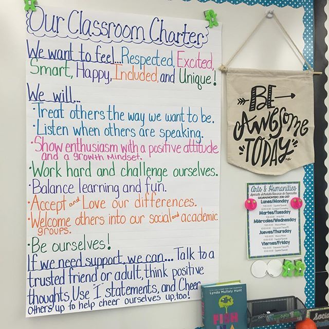 a bulletin board with writing on it and other items hanging from the wall behind it