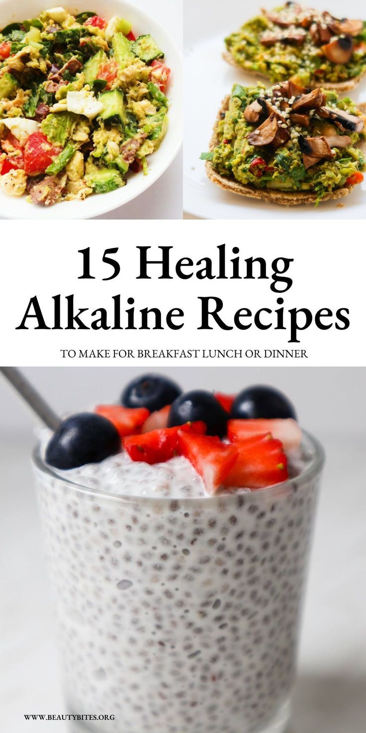 15 Easy Alkaline Diet Recipes - Beauty Bites Easy Alkaline Recipes, Alkaline Fruits And Vegetables, Top Alkaline Foods, Alkaline Foods Recipes, Alkaline Snacks, Alkaline Fruits, Alkaline Foods List, Alkalizing Foods, Dr Sebi Recipes Alkaline Diet