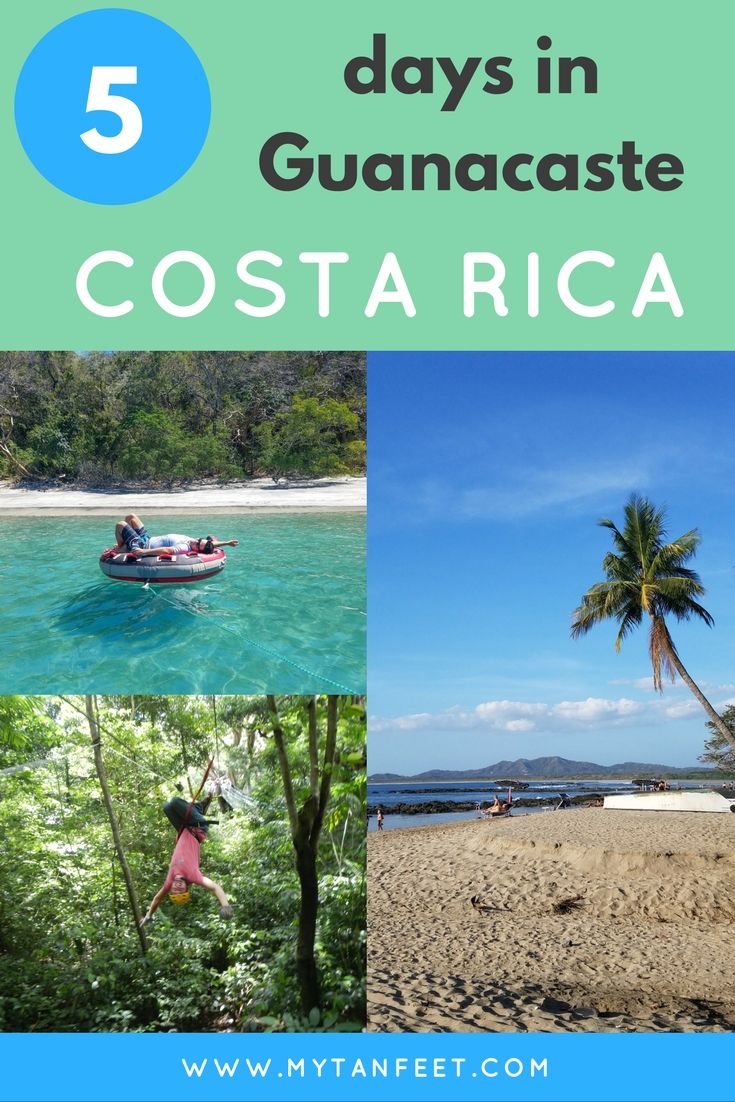 five days in guanacaste costa rica