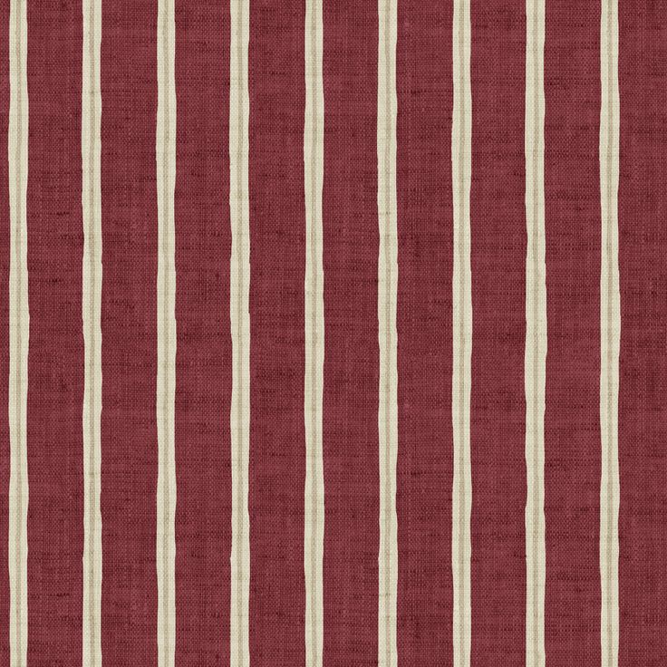 a red and white striped fabric