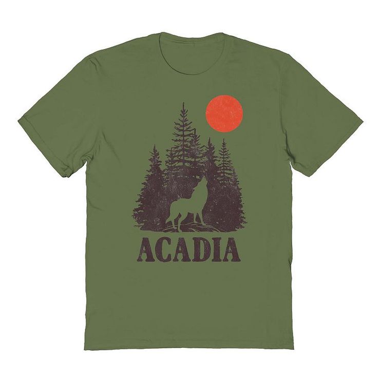 He'll love the look and feel of this Men's Country Parks Acadia Graphic Tee. He'll love the look and feel of this Men's Country Parks Acadia Graphic Tee. FEATURES Crewneck Short SleevesFABRIC & CARE Cotton Machine wash Imported Size: XXL. Color: Green. Gender: male. Age Group: adult. Country Park, Tractor Supply, Graphic Tee Shirts, Mens Graphic Tee, Military Green, Printed Design, This Man, Tractor, Art Projects