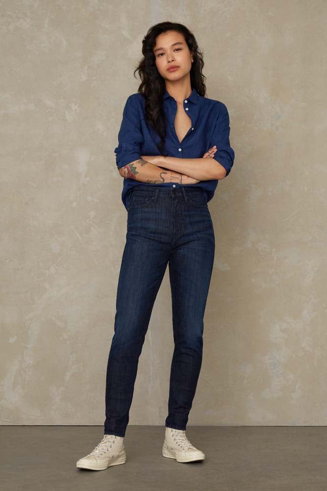 Stylish Skinny Denim Jeans: Perfect for Any Occasion Jeans For Ladies, Jean Fits, Singlet Dress, Ladies Outfits, Men Jeans Pants, Loose Fit Jeans, Straight Fit Jeans, Tapered Jeans, Styling Ideas