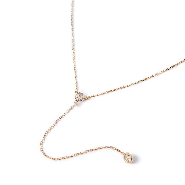 Gold Crystal Y Lariat Necklace, Minimal Dainty Jewelry – AMYO Jewelry Lariat Necklace Gold, Delicate Layered Necklace, Layer Necklaces, Minimal Gold, Gold Lariat Necklace, Layered Choker Necklace, Silver Necklace Set, Layered Chain, Layered Necklace Set