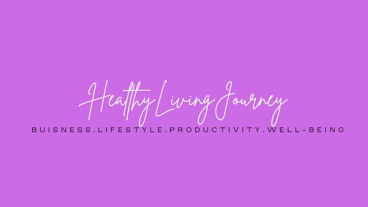 Healthy Living Journey