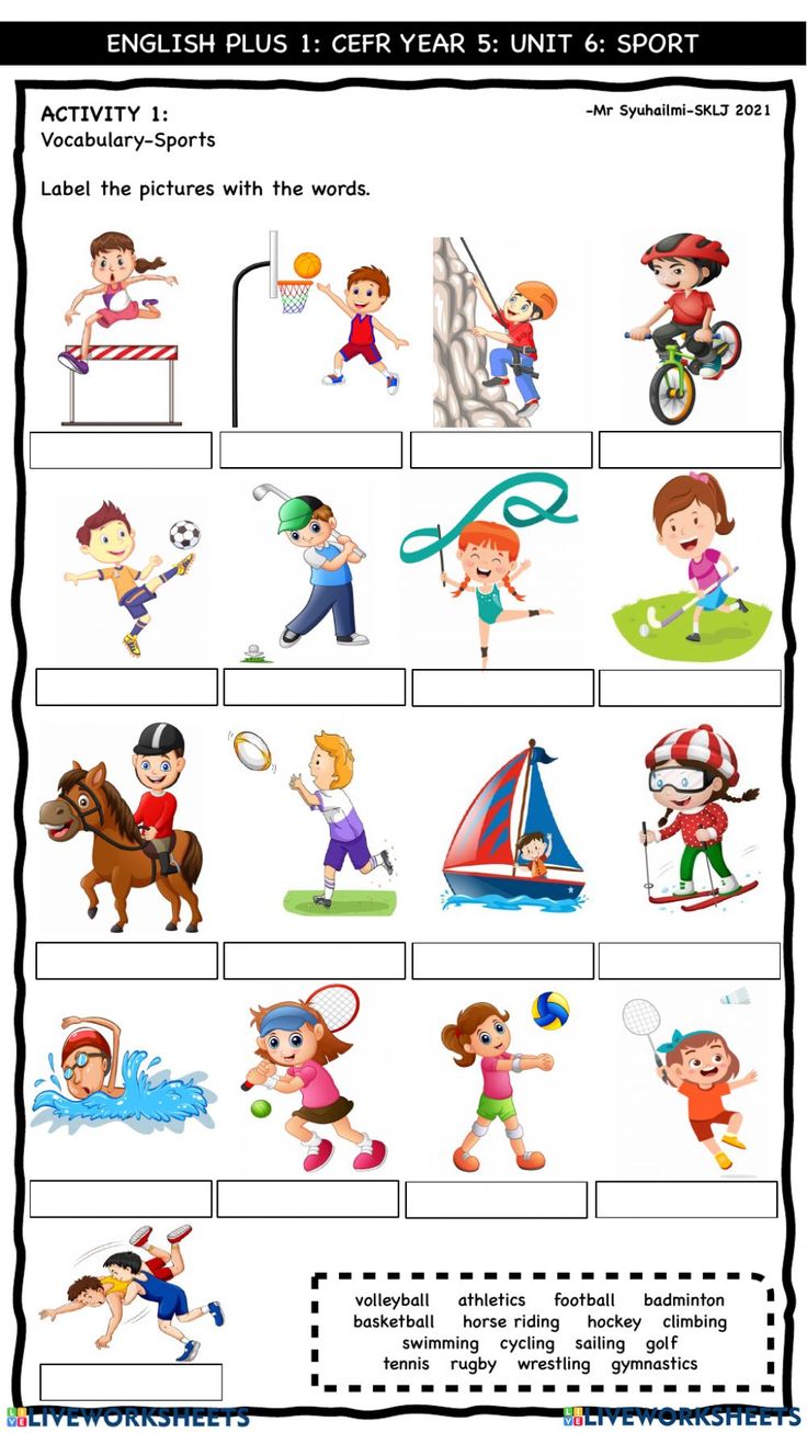 an english worksheet with pictures and words to describe the different things that are in this