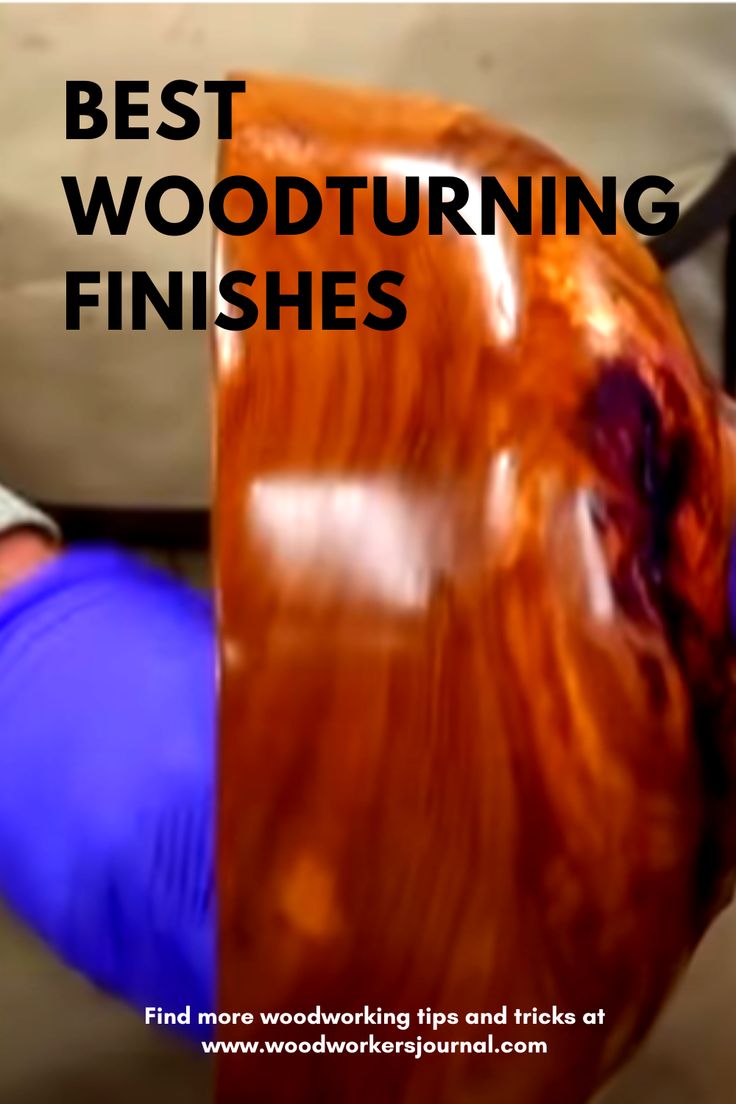 a man laying on top of a wooden floor next to a chair with the words best woodturning finishes