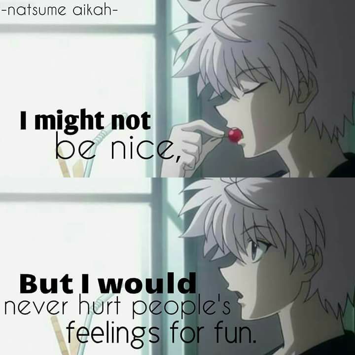 Anime Hunterxhunter, Anime For Life, Anime Hunter, Anime Love Quotes, Manga Quotes, Killua Zoldyck, Hunter Hunter, Anime Quotes Inspirational, Hunter Anime