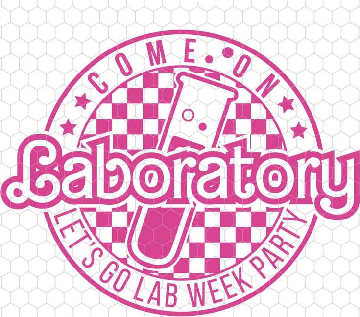 the logo for saboratotoryy it's go lab week party, which is