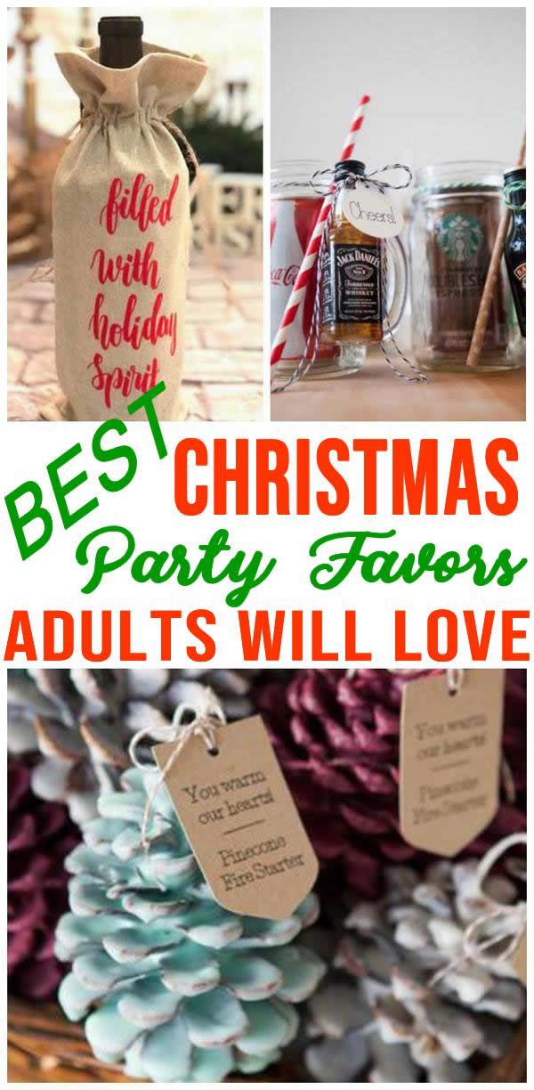 the best christmas party favors adults will love