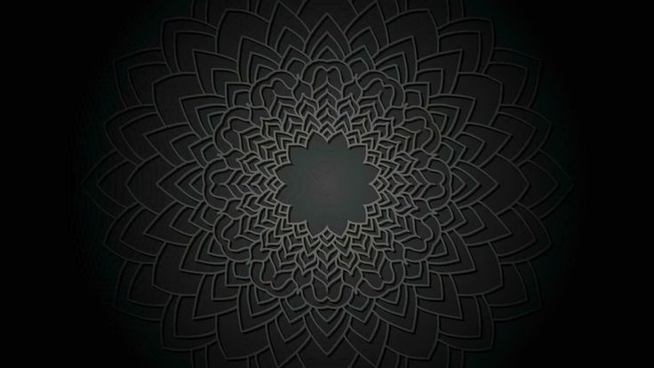 an abstract black and white background with a circular design on the center, in dark colors