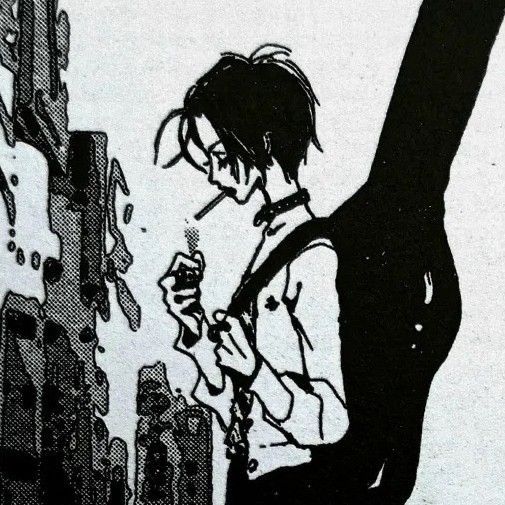 nana smoking, nana icon, nana pfp, anime, manga, nana manga, nana anime, nana drawing Nana Anime, Nana Manga, Nana Osaki, Paradise Kiss, Matching Profile Pictures, Profile Pics, A Drawing, Matching Pfps, Matching Pfp