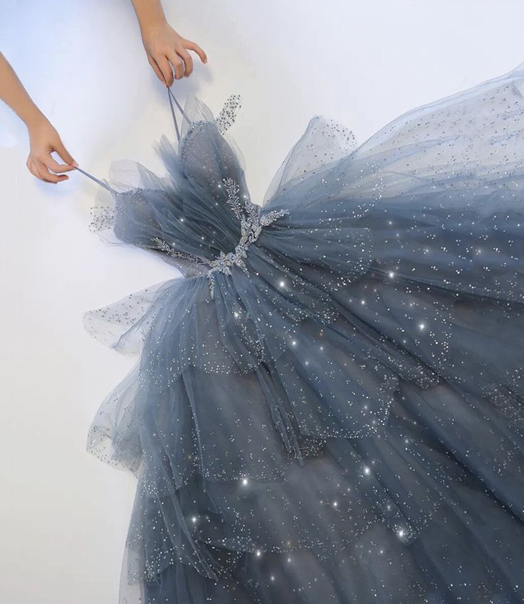 Fairytale Core, Renew Vows, Gaun Abad Pertengahan, Celestial Theme, Chic Evening Dress, Tulle Dresses, 파티 드레스, Stunning Prom Dresses, Night Court