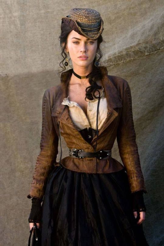 Megan Fox from the movie Jonah Hex Megan Fox Photos, Mode Steampunk, Steampunk Couture, Steampunk Women, Steampunk Cosplay, Victorian Steampunk, Steampunk Costume, Gothic Steampunk, Steampunk Clothing