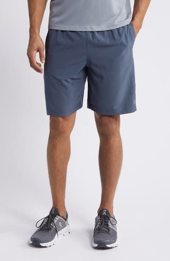 Move with ease throughout your day in these sporty shorts cut from stretch fabric with UPF sun protection 8" inseam Elastic/drawstring waist Front slant pockets; back patch pocket UPF 50+ sun protection 86% polyester, 14% spandex Machine wash, line dry Imported Sporty Swim Trunks With Built-in Shorts, Casual Short-length Activewear For Outdoor, Casual Activewear With Built-in Shorts For Outdoor, Sportswear Shorts For Outdoor, Casual Gym Shorts With Functional Drawstring, Athleisure Swim Trunks With Pockets, Athleisure Swim Trunks With Pockets And 4-way Stretch, Athleisure Stretch Swim Trunks With Pockets, Nylon Athleisure Shorts With Comfort Waistband