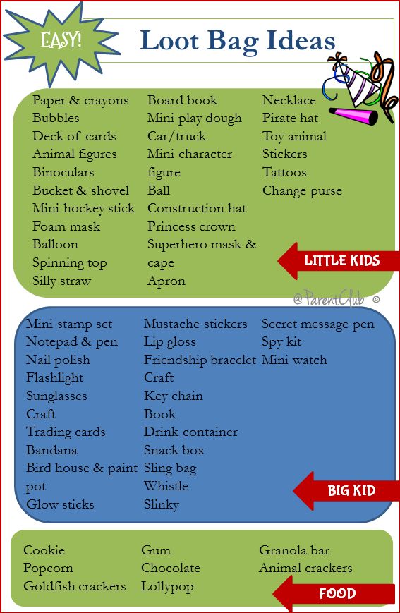 an easy and fun activity for kids to learn how to use the word loot bag