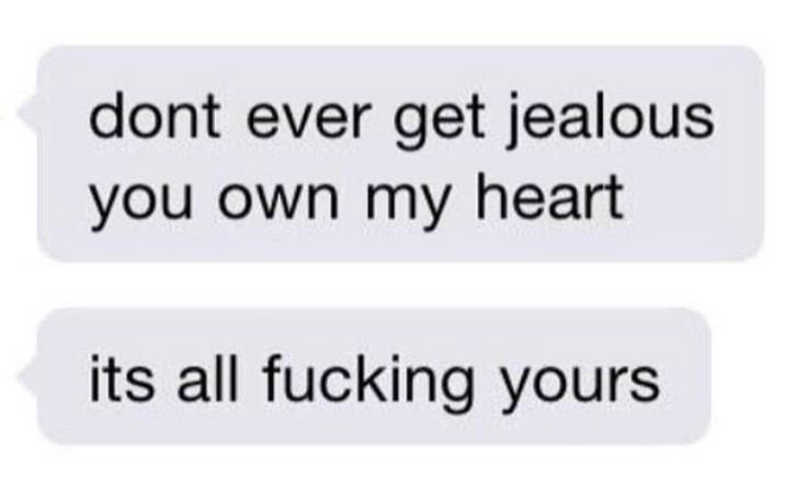 Don't ever get jealous Cute Relationship Texts, Nct Johnny, Cute Texts For Him, Text For Him, Thought Catalog, Relationship Texts, Cute Texts, What’s Going On, Hopeless Romantic