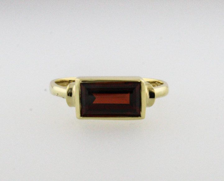 Etsy Garnet Rectangular Stacking Ring in 14K Solid Gold Classic Gold Rectangular Ruby Ring, Classic Rectangular Ruby Ring In Gold, Classic Gold Ruby Ring With Rectangular Shape, Formal Birthstone Ring With Rectangular Stone, Classic Rectangular Ruby Ring With Polished Finish, Classic Ruby Ring With Polished Rectangular Finish, Classic Ruby Ring With Rectangular Polished Finish, Rectangular Garnet Rings In Elegant Style, Elegant Garnet Rings In Rectangular Shape