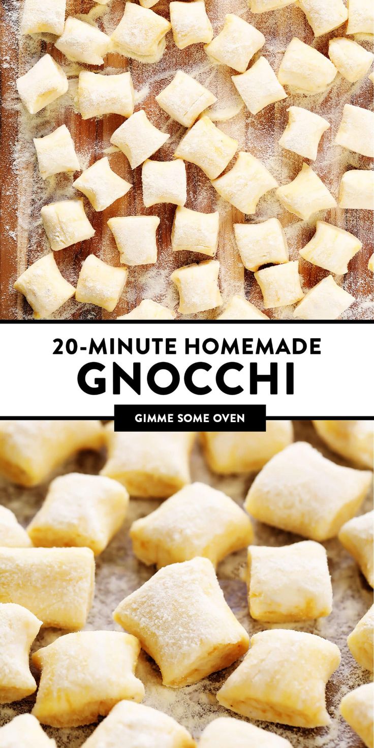 homemade gnocchi recipe that is so easy to make and tastes just as good as it looks