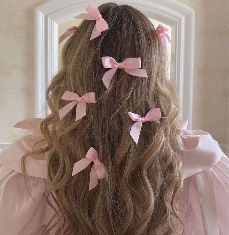 ‏@dreamyrosequartz on insta!! Strawberry Sugar, Tout Rose, Mode Rose, Pink Bows, Pink Girly Things, Pink Vibes, Princess Aesthetic, Everything Pink, Aesthetic Hair