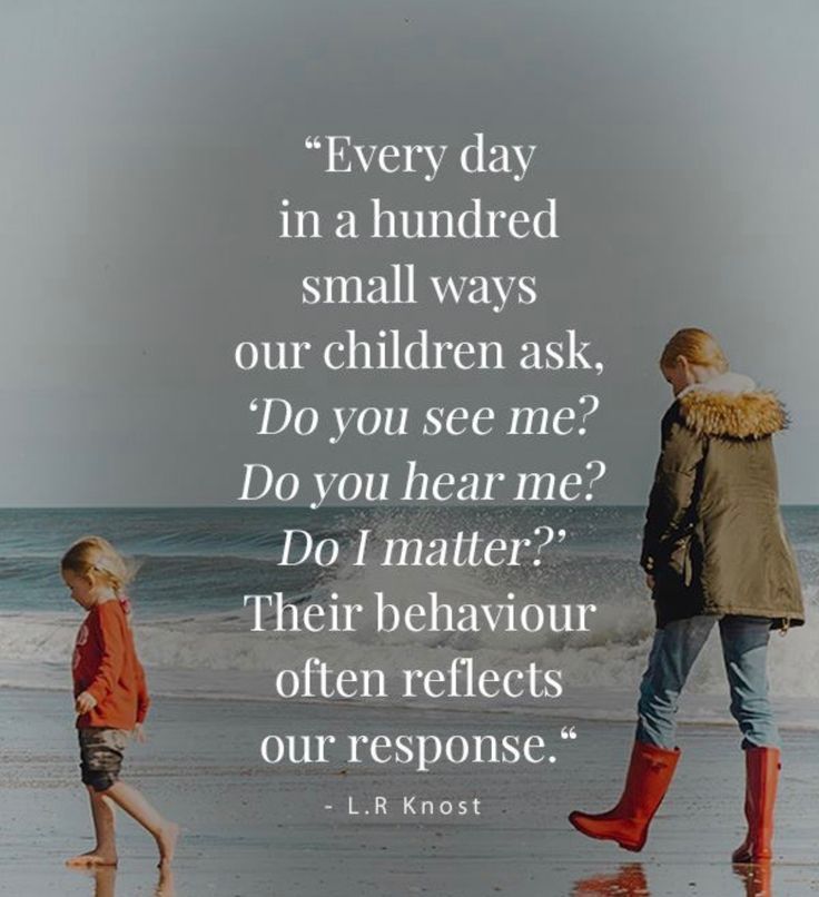 a woman and child walking on the beach with a quote from j r kroue