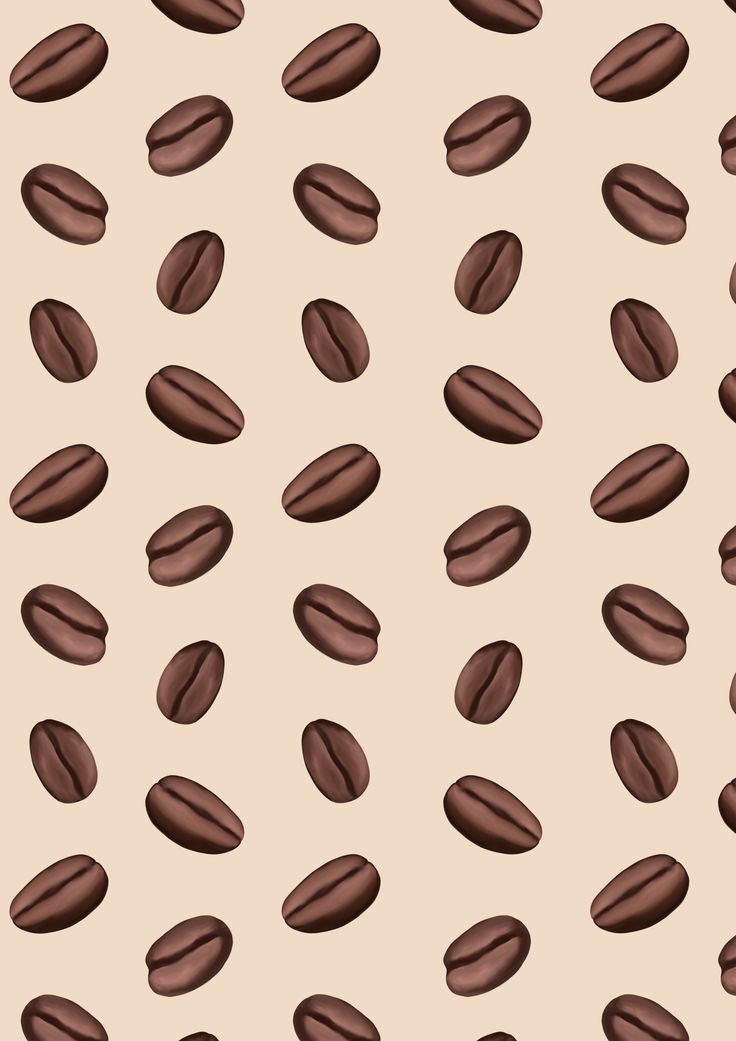 coffee beans on a beige background