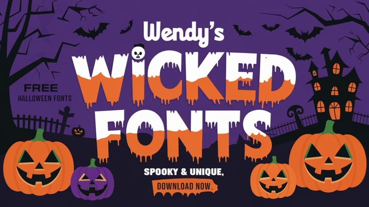 Wendy's Wicked Fonts