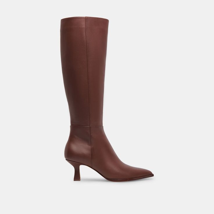 Extra Wide Calf Boots, Dolce Vita Boots, Fall Winter Shoes, Chocolate Leather, Wide Calf Boots, Wide Calf, Wide Boots, Calf Boots, Winter Shoes