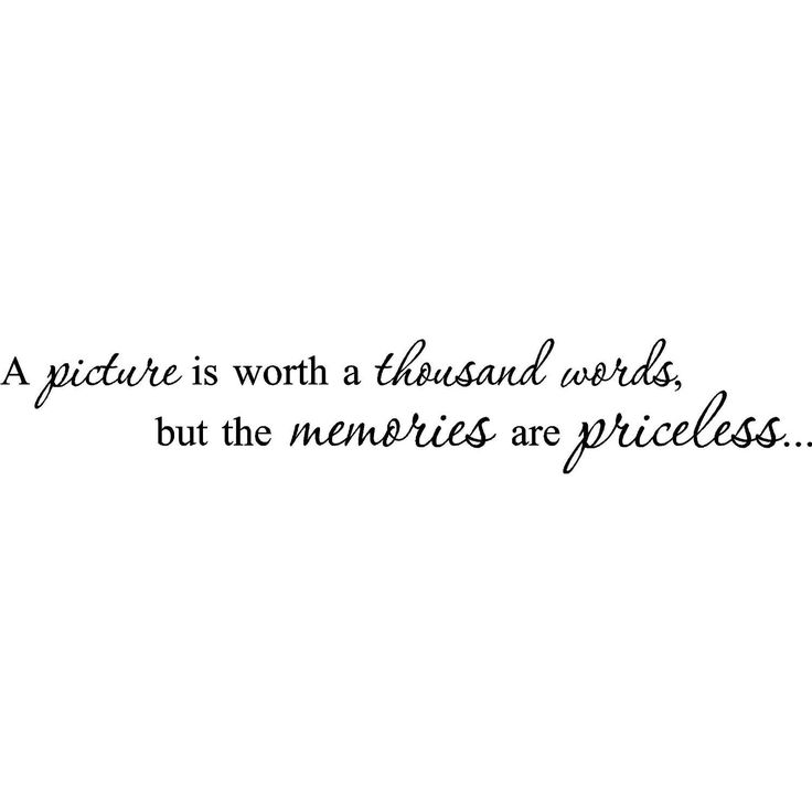 a piece of paper that has writing on it with the words price is worth a thousand words, but the memories are priceless