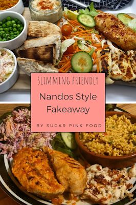 Slimming World Friendly Nandos Fakeaway recipe, including Spicy rice! Healthy Takeaway Recipes, Healthy Fakeaway Recipes, Nandos Fakeaway, Healthy Fakeaway, Takeaway Recipes, Nandos Peri Peri Chicken, Noom Meals, Healthy Takeaway, Slimmers World Recipes