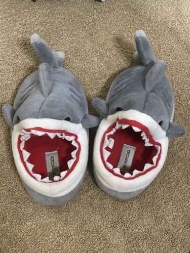 Crewcuts TODDLER Child's SHARK SLIPPERS 6.75” Insole Kids 10 House Shoes | eBay Shark Photos, Shark Pictures, Shark Slippers, Cute Slippers, Cute Shark, Birthday List, Birthday Wishlist, House Shoes, Dream Clothes