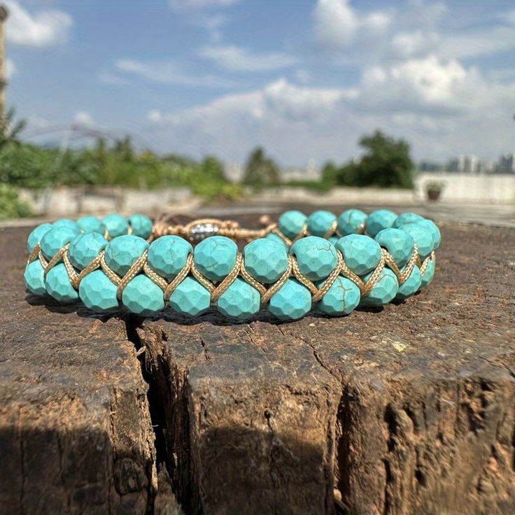 Elevate your style with our stunning bead bracelet, handcrafted with precision and attention to detail, this bracelet is the perfect accessory for any occasion. Whether you're heading to a festival or simply want to add a touch of flair to your everyday look, this bracelet is sure to turn heads. Made from high-quality materials, our [bead bracelet] is durable and built to last. Each bead is carefully selected for its unique color and texture, resulting in a one-of-a-kind piece that you'll love to wear. The stretchy design ensures a comfortable fit for all wrist sizes, while the sleek finish adds a touch of sophistication to any outfit. Key Features: 🌟 Add a touch of bohemian charm to your look with our bead bracelet. Its vibrant colors and intricate design make it the perfect accessory fo