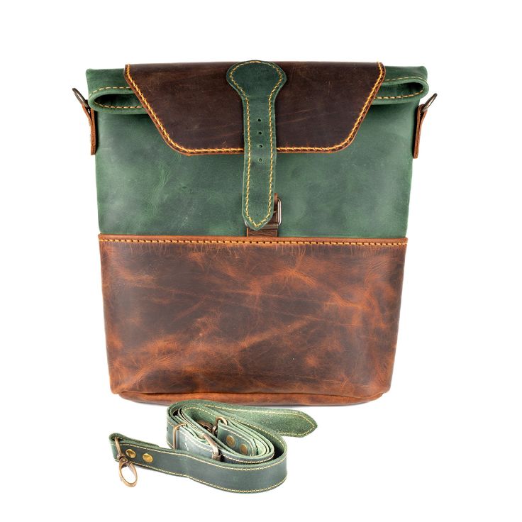 FIBO Phaselis Green Leather Crossbody Bag Green Crossbody Bags Vegetable Leather, Type A, Leather Fabric, Green Leather, Green Bag, Leather Crossbody Bag, Leather Crossbody, Crossbody Bags, Crossbody Bag