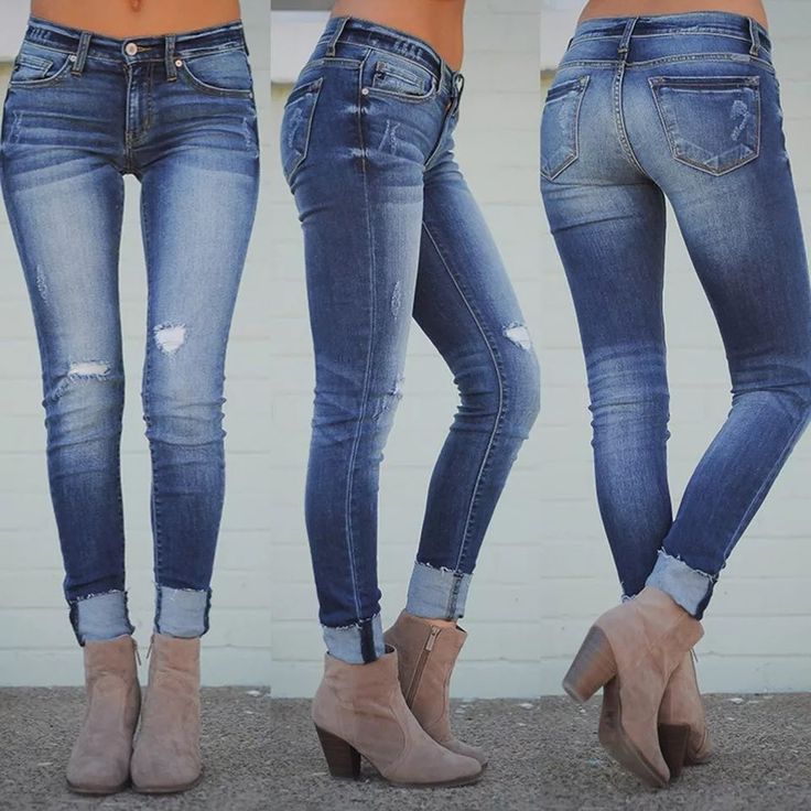 Soft, stretchy, comfortable jeans. 90% Polyester, 10% Spandex Runs a size smaller Jeans For 2023, Womens Trouser Jeans, Shaping Jeans, Plus Size Cargo Pants, My Style Outfits, Breaking In, Jeans Outfit Casual, Comfortable Jeans, Outfit Jeans