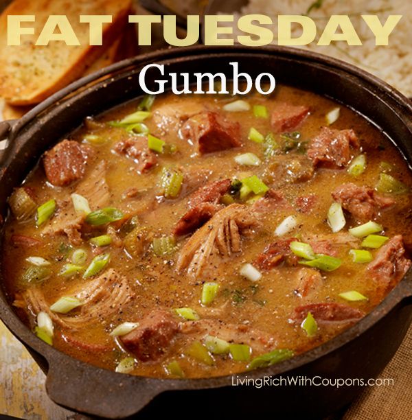 Fat Tuesday Gumbo Recipe - http://www.livingrichwithcoupons.com/2014/03/fat-tuesday-gumbo-recipe.html Chicken Sausage Gumbo Recipe, Cooking Sausage, Sausage Gumbo Recipe, Chicken And Sausage Gumbo, Chicken Sausage Gumbo, Gumbo Recipe Sausage, Chicken And Sausage, Sausage Gumbo, Cajun Dishes