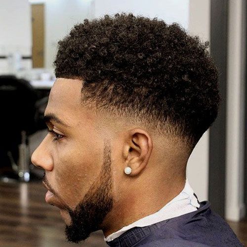 Curly Afro Taper Mid Fade Haircut, Best Fade Haircuts, Drop Fade Haircut, Black Hair Cuts, Curly Hair Fade, Low Fade Haircut, Taper Fade Haircut, Black Men Haircuts, Tapered Haircut